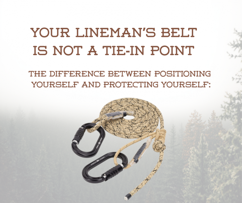 Your Linemanās Belt Is Not a Tie In Point