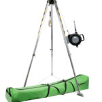 Safewaze 7’ Adjustable Tripod Kit with 65’ 3-Way and Storage Bag — view 1