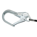 Safewaze Leading Edge 6′ Energy Absorbing Lanyard: Rebar Hooks — view 2