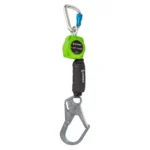 Safewaze Latitude 6′ Web Retractable with Steel Rebar Hook & Aluminum Carabiner — view 1