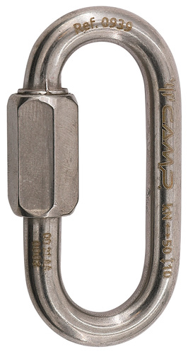 CAMP 8mm Oval Quick Link - Stainless Steel