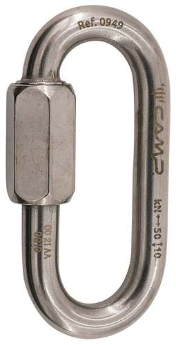 CAMP 10mm Oval Quick Link - Stainless Steel