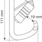CAMP D Plus 3Lock Pin Carabiner — view 2