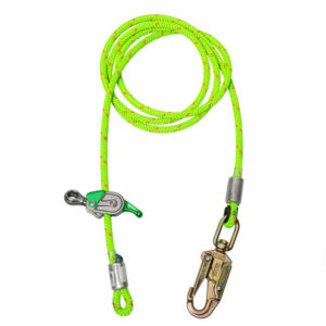 Notch 1/2" Wirecore Flipline with Glide Rope Grab