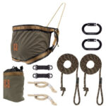ACO Land Baron Lite Saddle Kit - Ranger Green — view 1