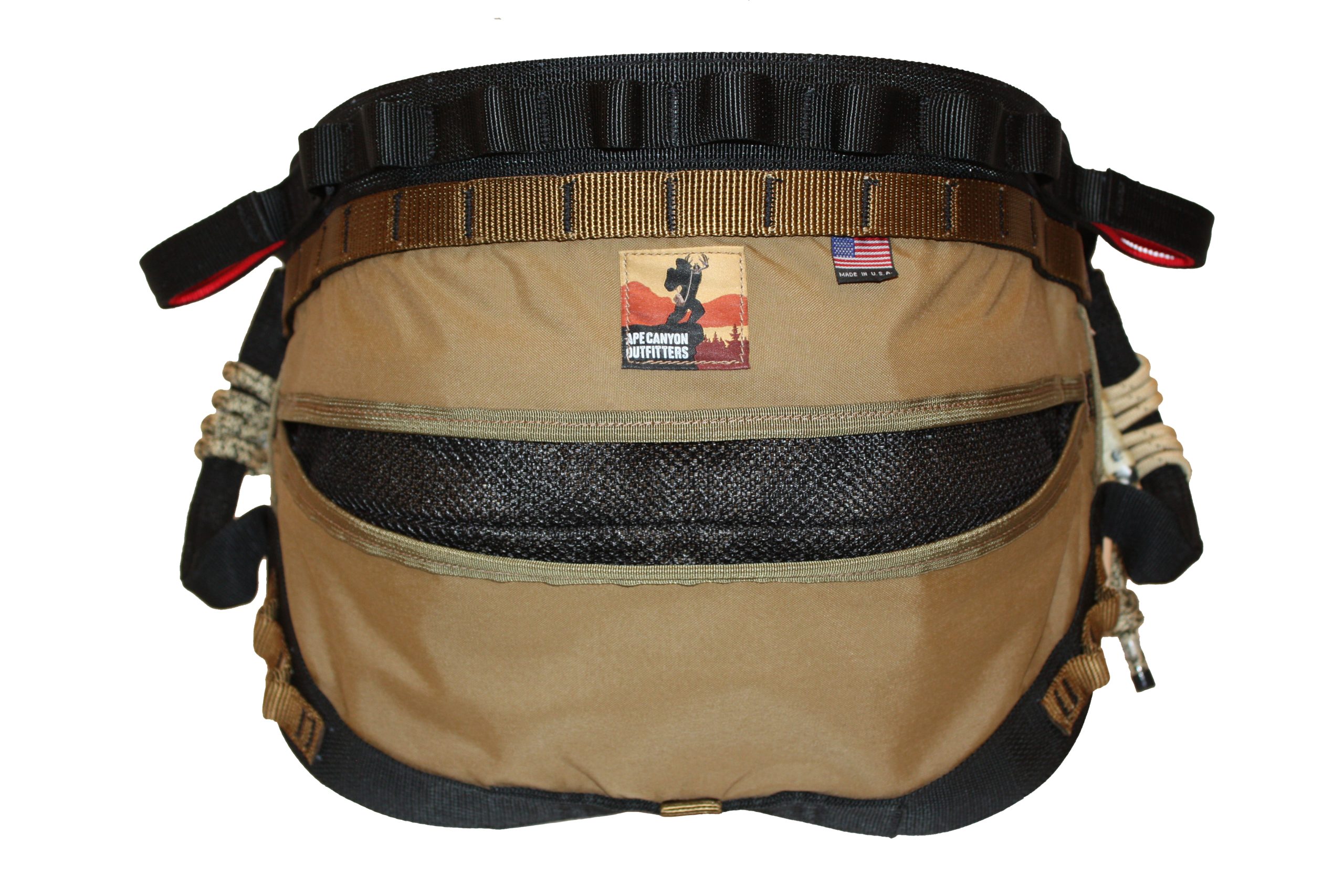 ACO Wood Deluxe Saddle - Coyote