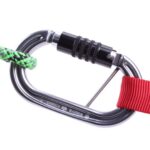 Omega Pacific Raider Aluminum 3-Stage Quik-Lok W/Captive Eye NFPA Carabiner - Gunmetal — view 7
