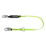 Safewaze PRO 6′ Tie-Back Energy Absorbing Lanyard: Adjustable Ring — view 1