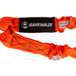 Safewaze VLINE 6’ Stretch Internal Energy Absorbing Lanyard: Dual Leg, Rebar Hooks — view 3