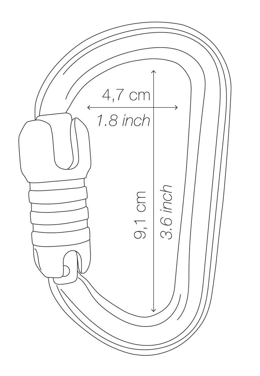 Petzl BM'd Triact-Lock Carabiner — view 2