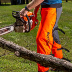Notch Chainsaw Chaps - Full Calf Wrap — view 3