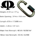 Omega Pacific 8mm Oval Screw Link — view 5