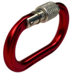 Omega Pacific Micro Raider Aluminum Screw-Lok Carabiner — view 6