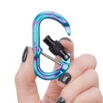 Omega Pacific Micro Raider Captive Aluminum Screw-Lok Carabiner — view 8