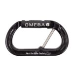 Omega Pacific Micro Raider+ Captive Aluminum Straightgate Carabiner — view 2