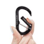 Omega Pacific Micro Raider+ Captive Aluminum Straightgate Carabiner — view 4