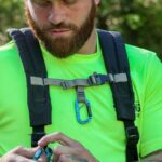 Omega Pacific Micro Raider+ Captive Aluminum Straightgate Carabiner — view 5