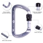 Omega Pacific Elite Screw-Lok NFPA Carabiner - Gunmetal — view 6
