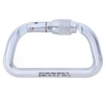 Omega Pacific MOAB 1/2″ Steel Large D Screw-Lok NFPA Carabiner — view 1