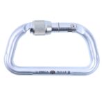 Omega Pacific MOAB 1/2″ Steel Large D Screw-Lok NFPA Carabiner — view 3