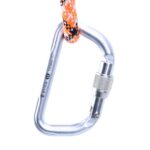 Omega Pacific MOAB 1/2″ Steel Large D Screw-Lok NFPA Carabiner — view 9