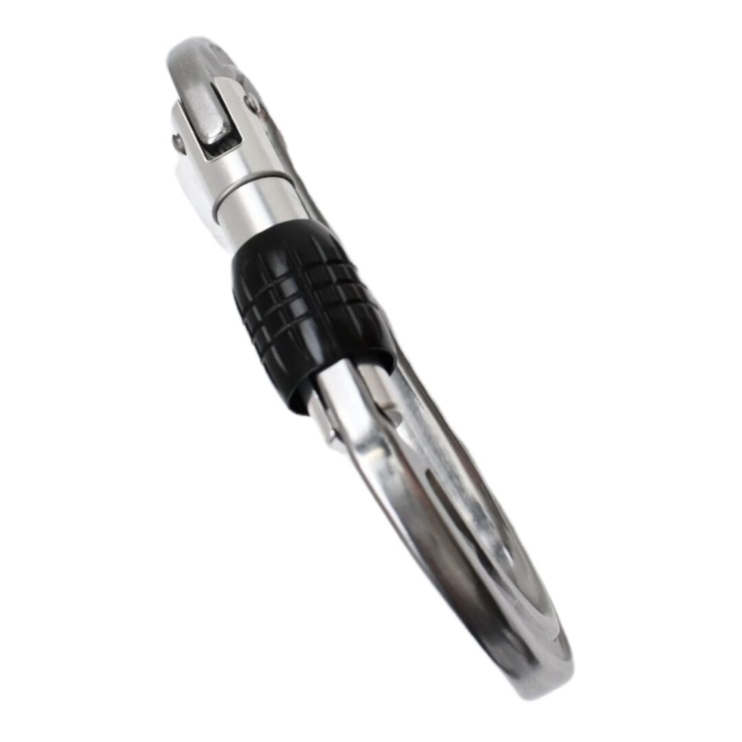 Omega Pacific Phantom Aluminum Screw-Lok Carabiner - Gunmetal — view 4