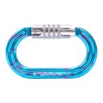 Omega Pacific Raider Aluminum 3-Stage Quik-Lok NFPA Carabiner - Blue Crush — view 2
