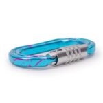 Omega Pacific Raider Aluminum 3-Stage Quik-Lok NFPA Carabiner - Blue Crush — view 4