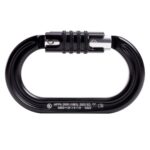 Custom Omega Pacific Black Raider 3-Stage Quik-Lok Carabiner NFPA (Pack Of 5) — view 3