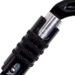 Omega Pacific Raider Aluminum 3-Stage Quik-Lok NFPA Carabiner - Black — view 2