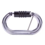 Omega Pacific Raider Aluminum 3-Stage Quik-Lok W/Captive Eye NFPA Carabiner - Gunmetal — view 1