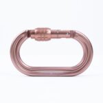 Omega Pacific Raider Tactical Oval Screw-Lok Carabiner - Sand Tan — view 1