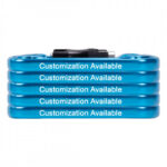 Custom Omega Pacific Standard D 3-Stage Quik-Lok Carabiner NFPA (Pack Of 5) — view 1