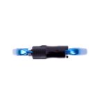 Omega Pacific Standard D Aluminum 3-Stage Quik-Lok NFPA Carabiner - Blue — view 3