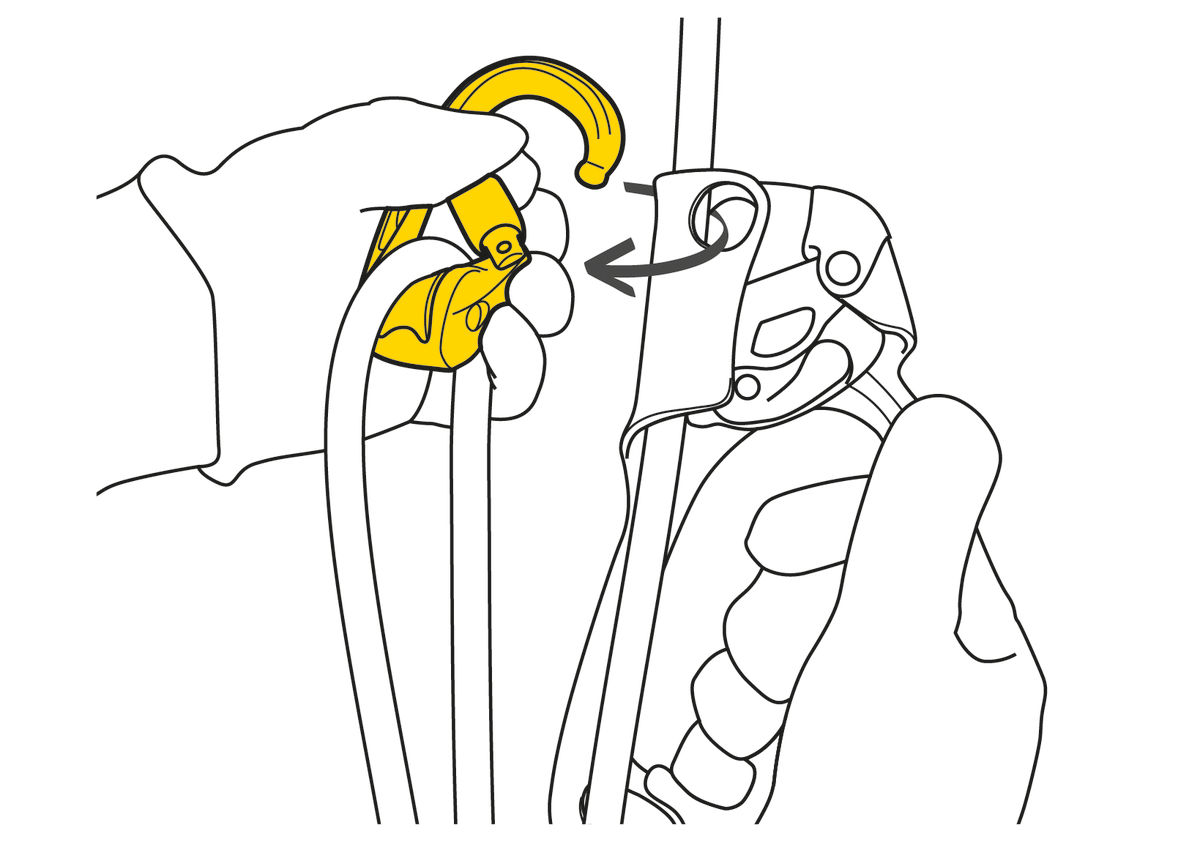 Petzl Rollclip Z w/ Screw Lock — view 3