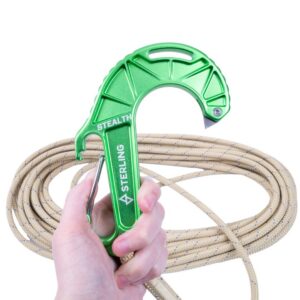 Sterling Stealth Escape Anchor Hook w/ 50' of 8mm SafeTech