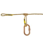 ACO 8mm Oplux Tether System with Screw Lock Carabiner — view 2