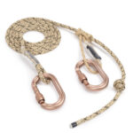 ACO 8mm Resc Tech Lineman Belt with Screw Lock Carabiners — view 1