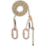 ACO 8mm Resc Tech Lineman Belt with Screw Lock Carabiners — view 4