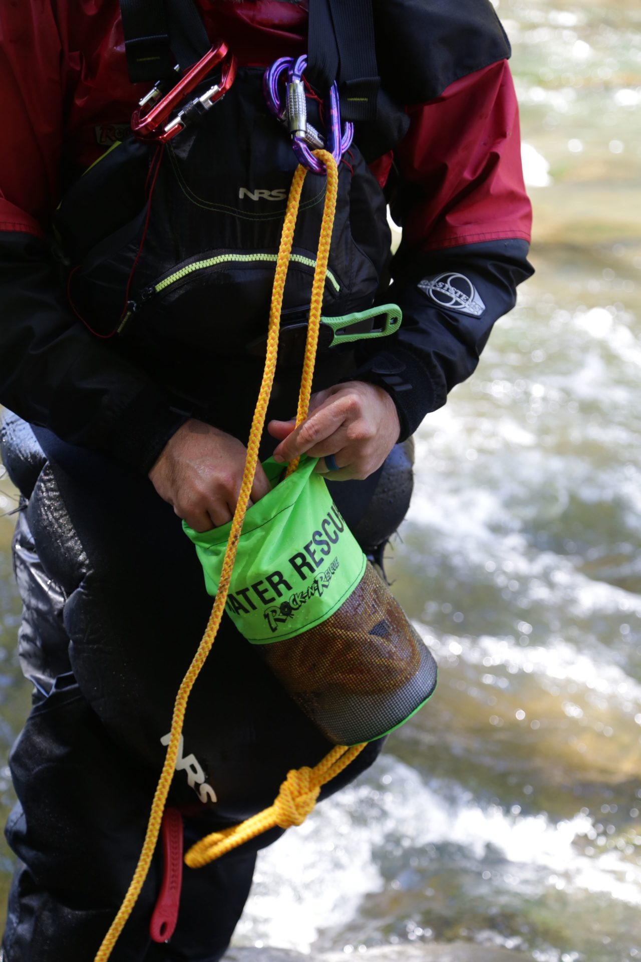 RNR NFPA Trident Series Throw Bag – 75 ft — view 5