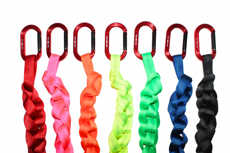 RNR Non Locking Carabiner & 20′ Webbing Combo