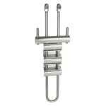 CMI 6 Bar U Shaped Rack With Stainless Steel Top Bar — view 1