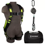 Safewaze PRO Bag Combo - Grommet Leg Harness & 7′ SRL Fall Protection Kit — view 1