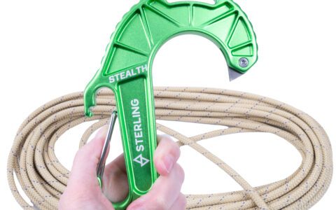 Stealth Escape Anchor Hook W/50′ of 8mm SafeTech