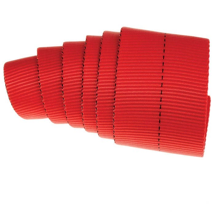 Nylon Webbing Parachute Buckle Straps – Red – 6 feet- #202