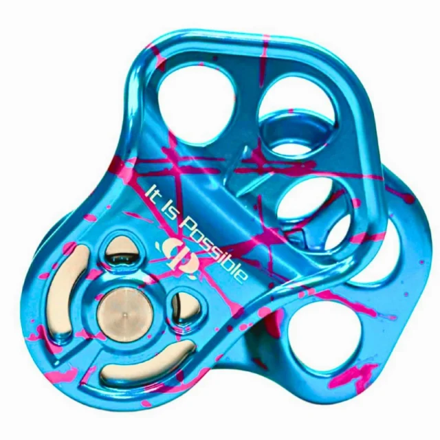 Omega Pacific Octavia Triple Attachment Pulley - Blue Crush