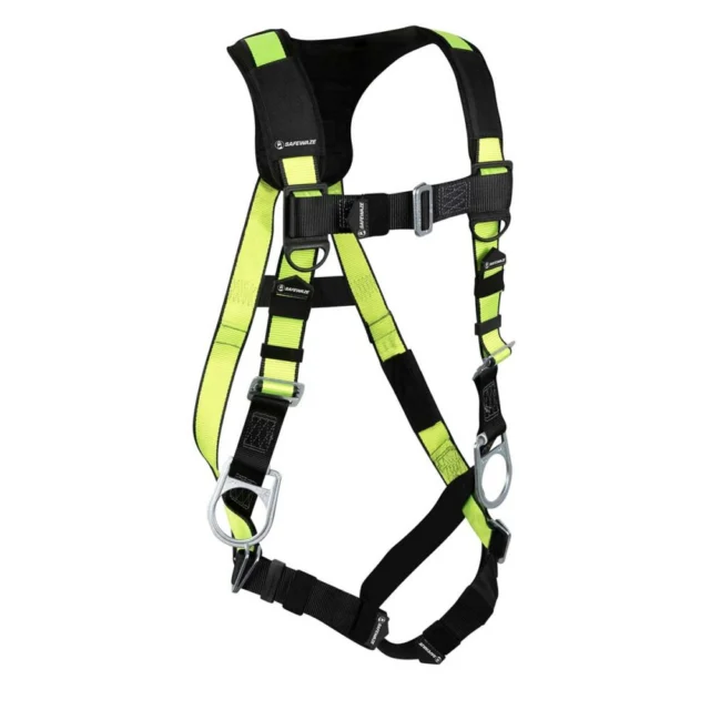 Safewaze PRO Full Body Harness: 3D, MB Chest/Legs